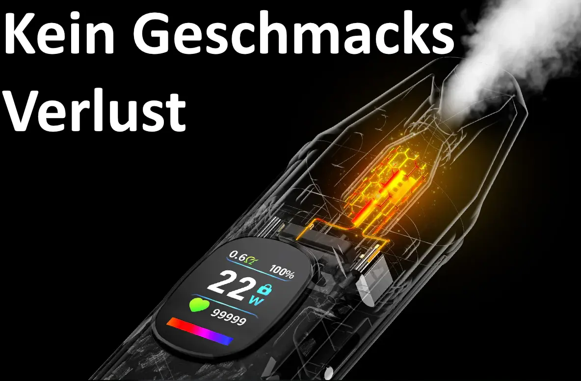 Kein Geschmacksverlust