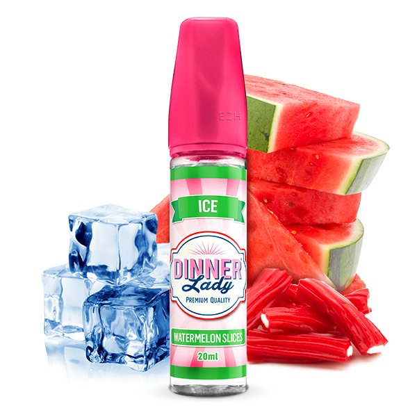 Dinner Lady - Sweets Ice - Watermelon Slices Ice - 20ml Longfill Aroma