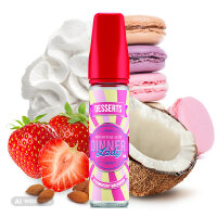 Dinner Lady - Dessert - Strawberry Macaroon 14ml Longfill...