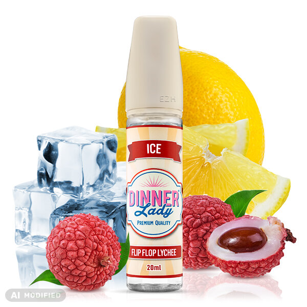 Dinner Lady - Ice Flip Flop Lychee - 14ml Longfill Aroma