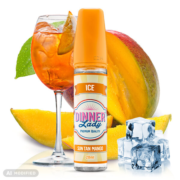 Dinner Lady - Ice - Sun Tan Mango - 14ml Longfill Aroma