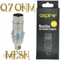 Aspire Nautilus Coils 0,7 Ohm Mesh