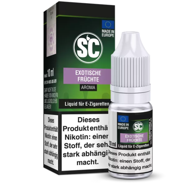 SC Exotische Früchte  E-Zigaretten Liquid 6 mg/ml