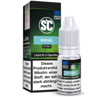 SC Menthol  E-Zigaretten Liquid 6 mg/ml