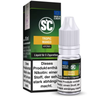 SC Tropic Mango  E-Zigaretten Liquid 6 mg/ml