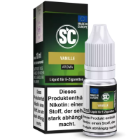 SC Vanille  E-Zigaretten Liquid 6 mg/ml