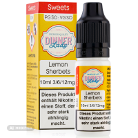 Lemon Sherbets 50/50 10ml MHD