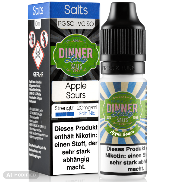 Apple Sours 50/50 10ml MHD