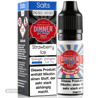 Nic-Salt Ice Strawberry Ice 10ml 20mg MHD