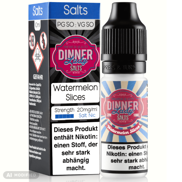 Nic-Salt Sweets Watermelon Slices 10ml 20mg MHD