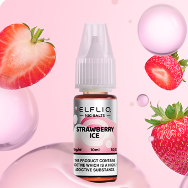 ELFLIQ - Strawberry Ice - 10ml Nikotinsalz Liquid
