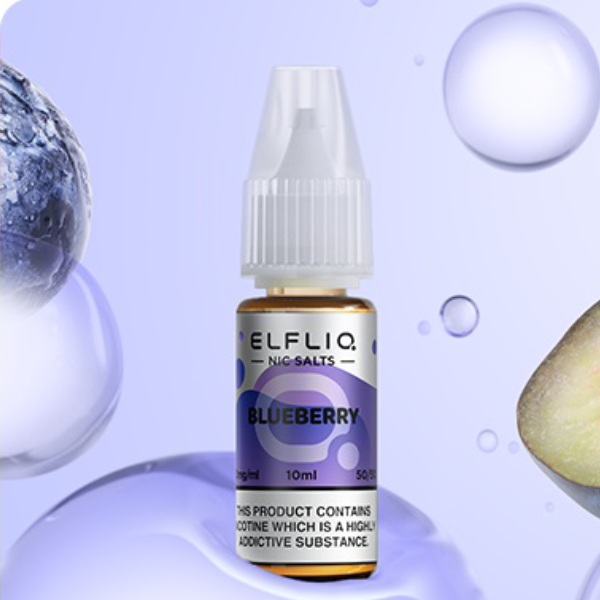 ELFLIQ - Blueberry - 10ml Nikotinsalz Liquid 10mg