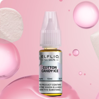 ELFLIQ - Cotton Candy Ice - 10ml Nikotinsalz Liquid 10mg