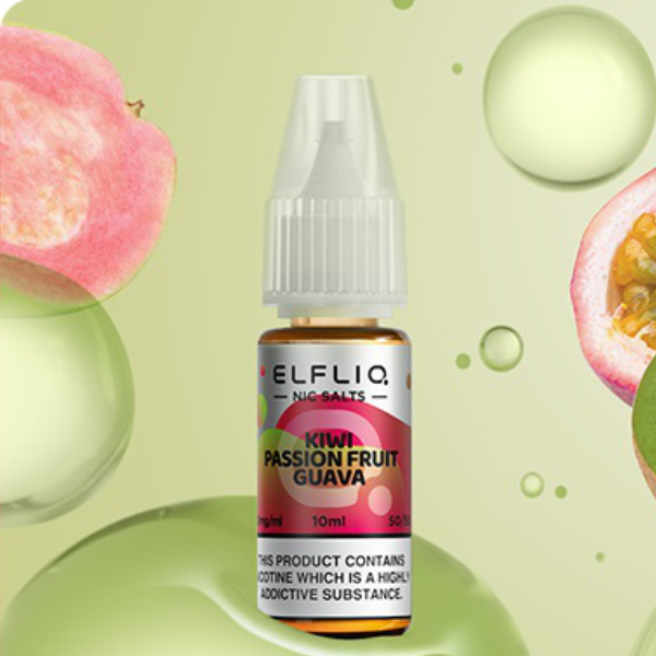ELFLIQ - Kiwi Passion Fruit Guava - 10ml Nikotinsalz Liquid 10mg