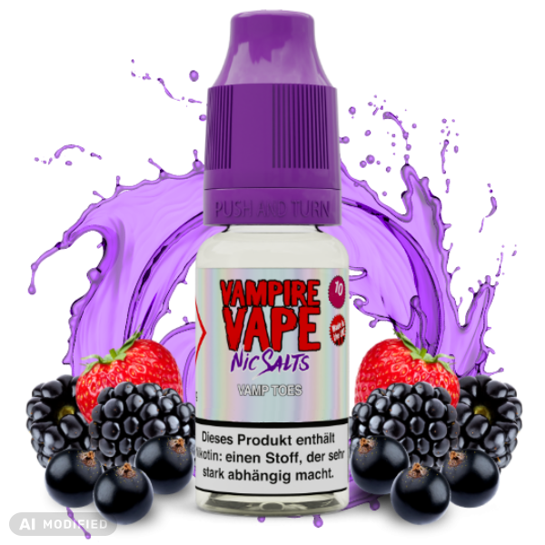 NicSalt Vamp Toes 10ml 20mg