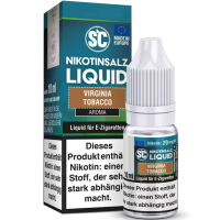 SC - Virginia Tobacco -  10 ml Nikotinsalz Liquid