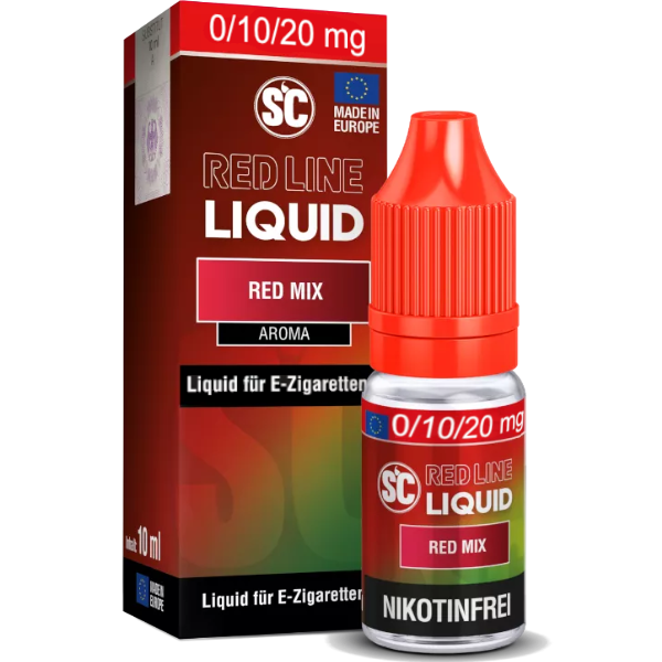 SC - Red Line - Red Mix -  10 ml Nikotinsalz Liquid