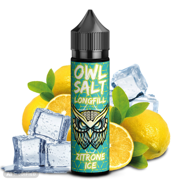 OWL Salt Longfill Aroma 10 ml in 60 ml - Zitrone Ice