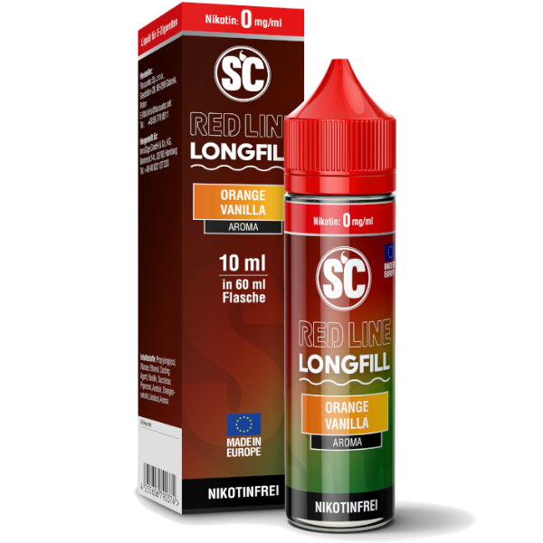 SC - Red Line - Longfill Aroma - Orange Vanilla 10 ml