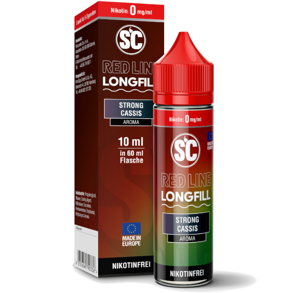 SC - Red Line - Longfill Aroma - Strong Cassis 10 ml