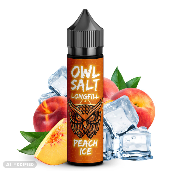 OWL Salt Longfill Aroma 10 ml in 60 ml - Peach Ice