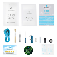 Wolkenkraft &Auml;ris Ultra Tragbarer Vaporizer Blau