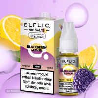 ELFLIQ - Blackberry Lemon - 10ml Nikotinsalz Liquid 10mg
