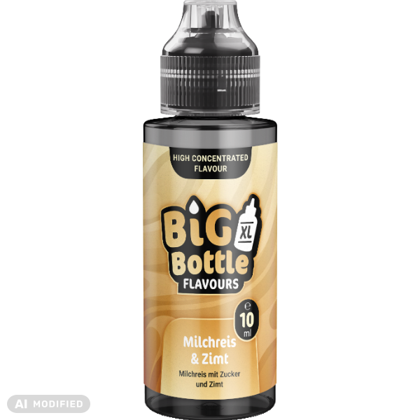 Big Bottle - Milchreis & Zimt - 10ml Longfill Aroma