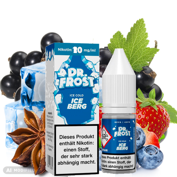 Dr. Frost Iceberg Nic Salt 10ml/10mg MHD