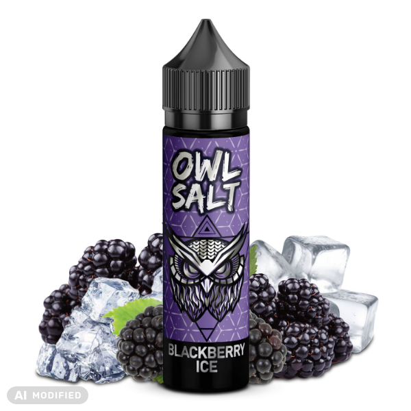 OWL Salt Longfill Aroma 10 ml in 60 ml - Blackberry Ice