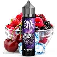 OWL Salt Longfill Aroma 10 ml in 60 ml - Berry Mix Ice