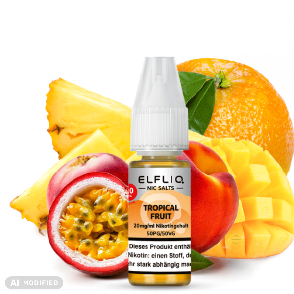 ELFLIQ - Tropical Fruit - 10ml Nikotinsalz Liquid