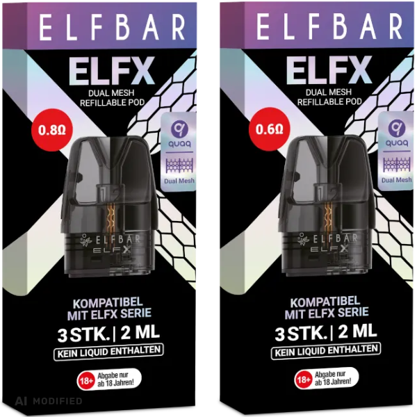 Elfbar - Elfx Leerpod 0,6 Ohm