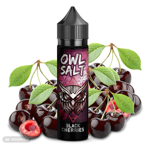 OWL Salt Longfill Aroma 10 ml in 60 ml - Black Cherries