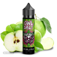 OWL Salt Longfill Aroma 10 ml in 60 ml - Sour Apple
