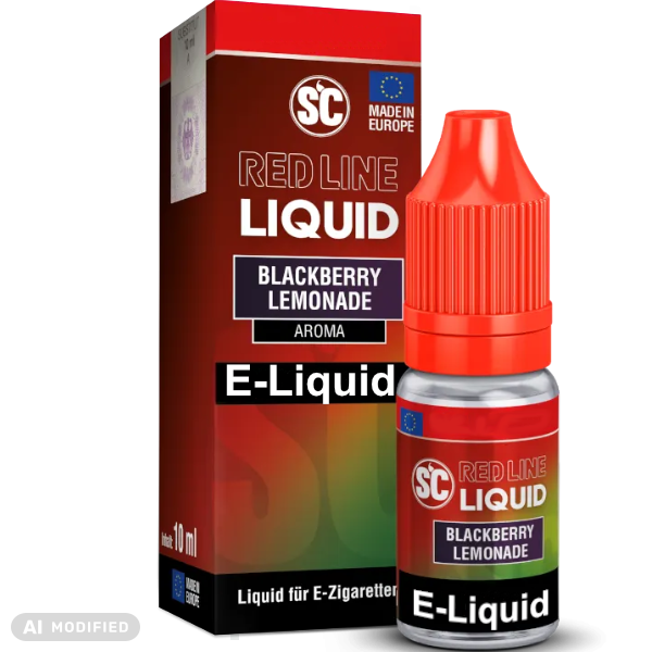 SC - Red Line - Blackberry Lemonade - 10ML Nikotinsalz Liquid