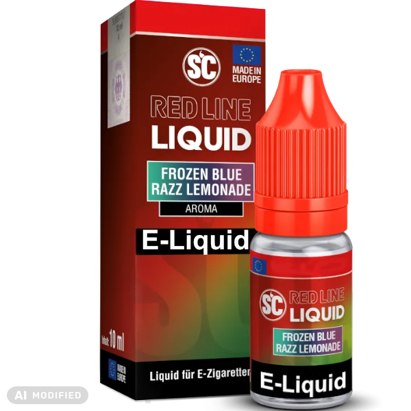 SC - Red Line - Frozen Blue Razz Lemonade - 10ML Nikotinsalz Liquid