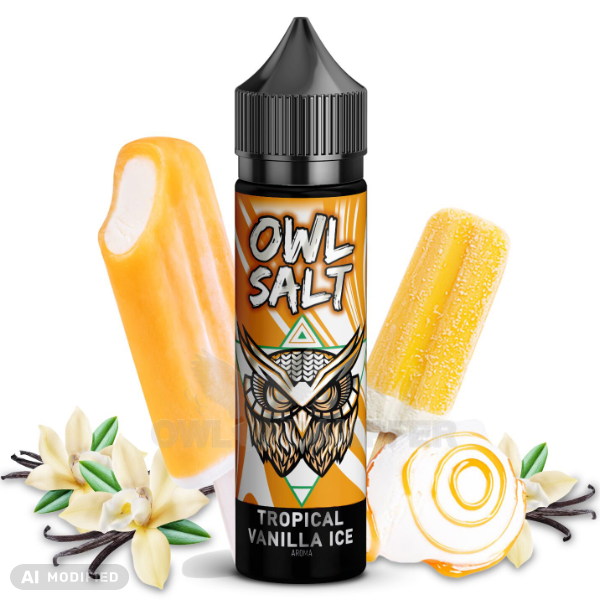 OWL Salt Longfill Aroma 10ml in 60ml - Tropical Vanilla Ice