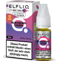 ELFLIQ - Blackberry Cherry - 10ml Nikotinsalz Liquid
