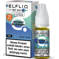 ELFLIQ - Coconut Blueberry - Nikotinsalz Liquid
