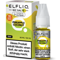 ELFLIQ - Pineapple Coconut - Nikotinsalz Liquid 10mg