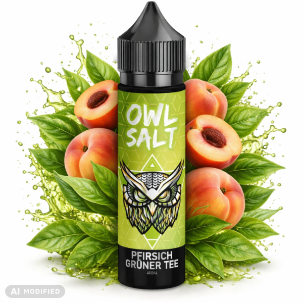 OWL Salt Longfill Aroma 10ml in 60ml - Pfirsich Gr&uuml;ner Tee