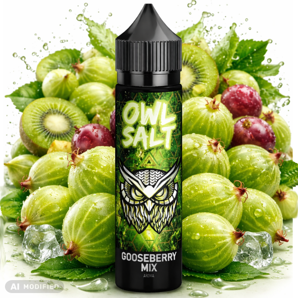 OWL Salt Longfill Aroma 10ml in 60ml - Gooseberry Mix