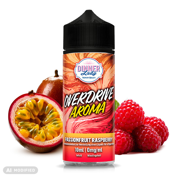 DINNER LADY OVERDRIVE Passionfruit Raspberry Aroma 10ml