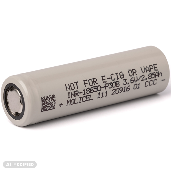 Molicel INR18650-P30B, 3000mAh 30A Lithium-Ionen-Akku